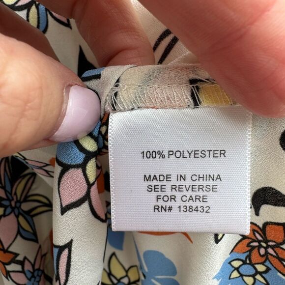 Modcloth Floral Printed Open Front Inviting Opportunity Longline Kimono Cardigan - Picture 11 of 12